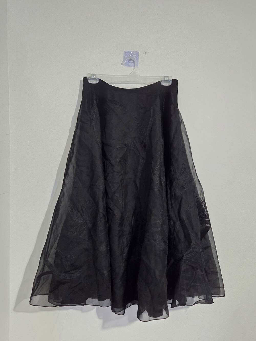Ellen Tracy Chiffon Ballgown Skirt - Picture 2 of 11
